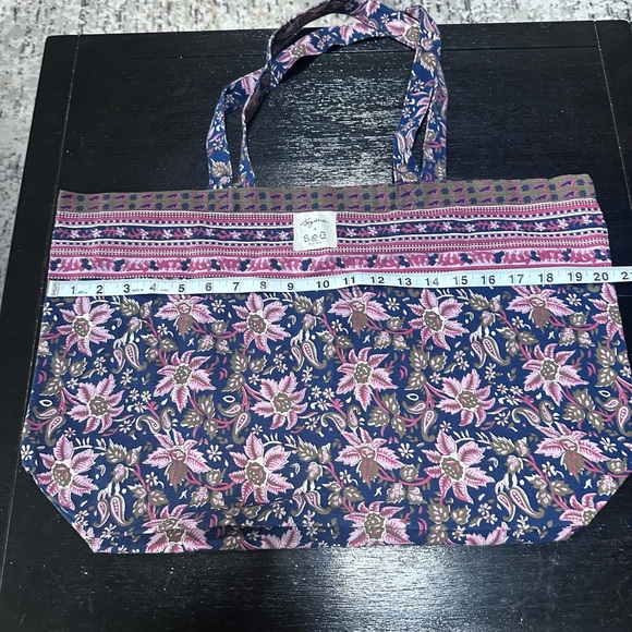 New Sezane Sea cotton tote - Picture 3 of 4